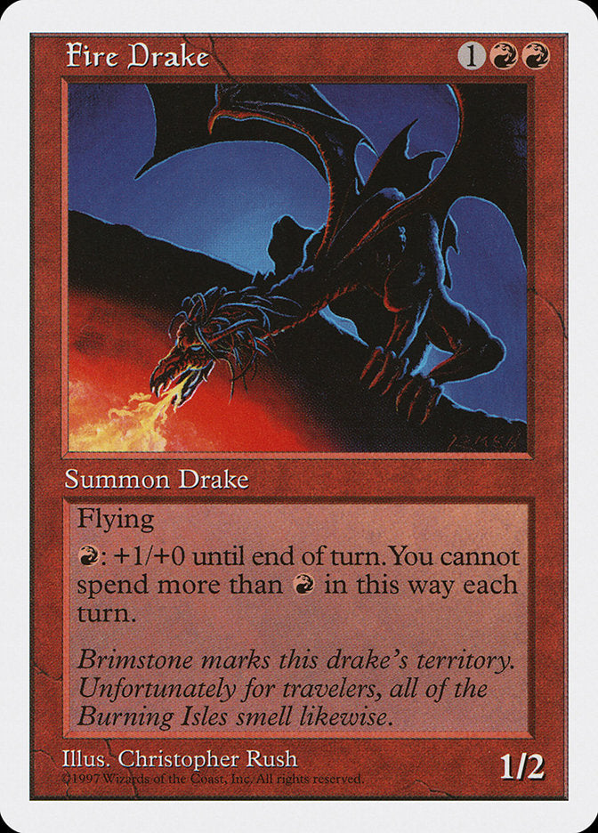 Drake de feu [Cinquième édition]