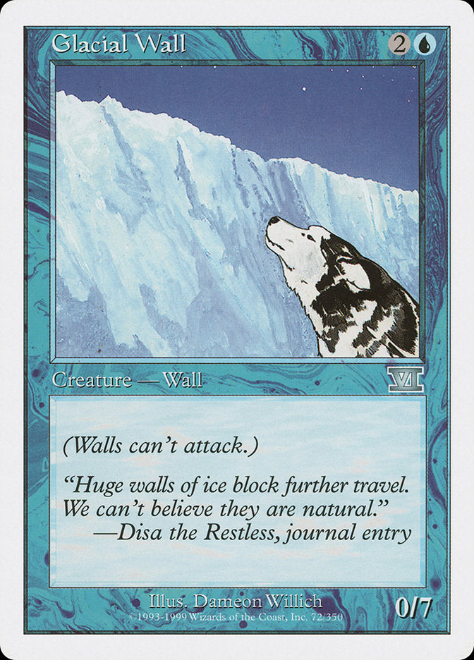 Mur glacial [Sixième édition de base]
