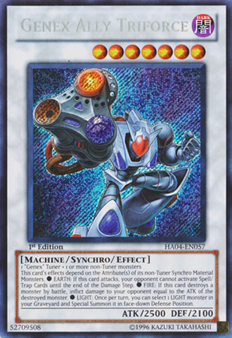 Allié Genex Triforce [HA04-FR057] Secret Rare