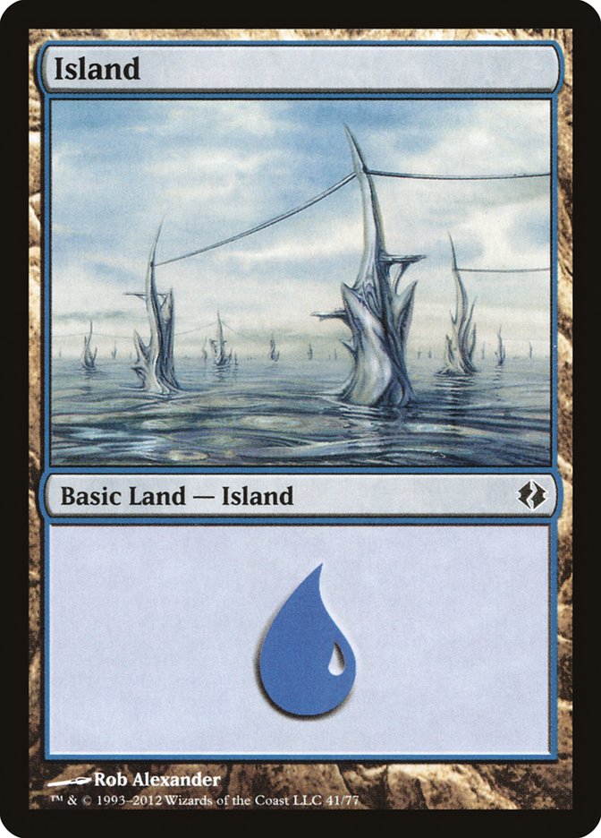 Île (41) [Duel Decks: Venser contre Koth]