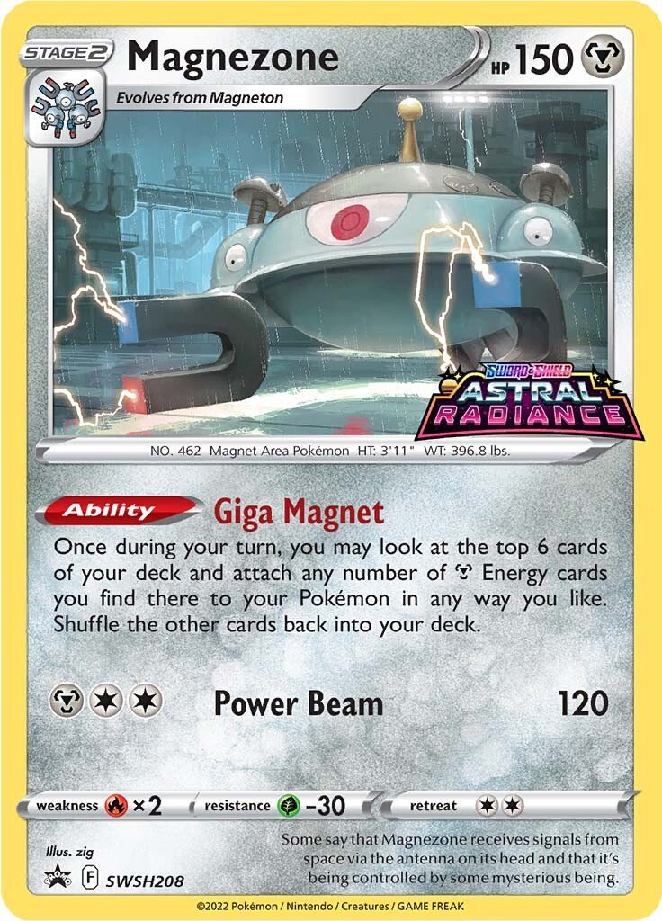 Magnezone (SWSH208) [Espada y Escudo: Promociones de Estrella Negra]