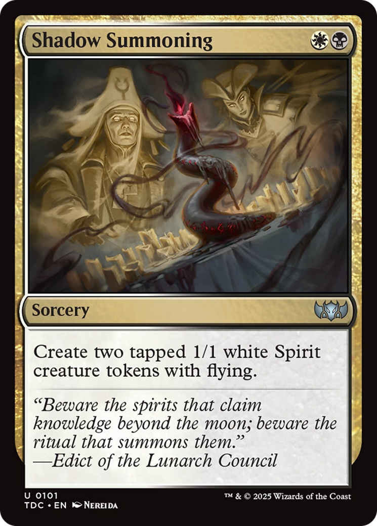 Invocation d'ombre [Magic: The Gathering]