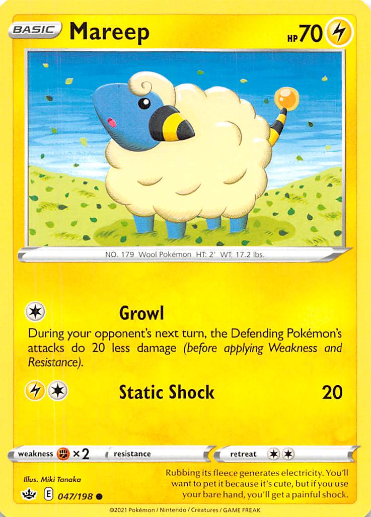 Mareep (047/198) [Épée et Bouclier : Règne de Glace]