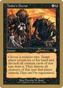 Décret de Tsabo (Antoine Ruel) [Decks des Championnats du Monde 2001]