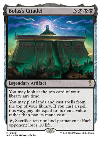 Citadelle de Bolas (Bord blanc) [Mystery Booster 2]