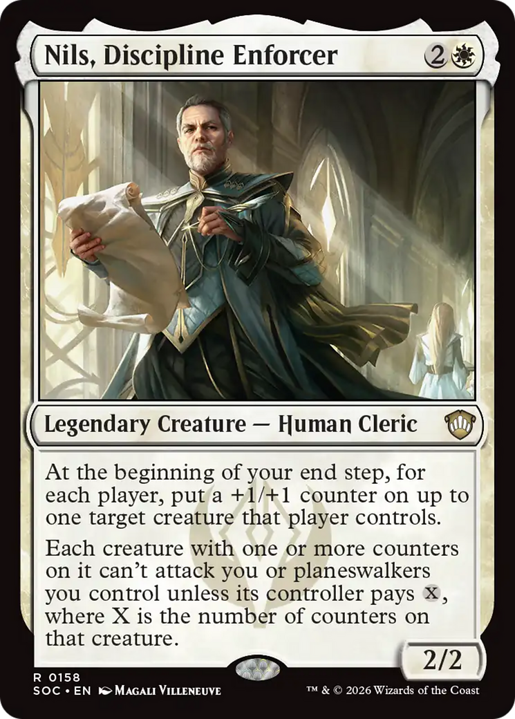 Nils, Ejecutor de la Disciplina [Commander: Secretos de Strixhaven]