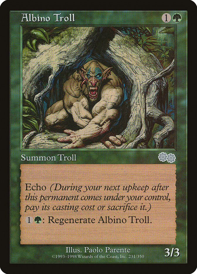 Troll albinos [Saga d'Urza]