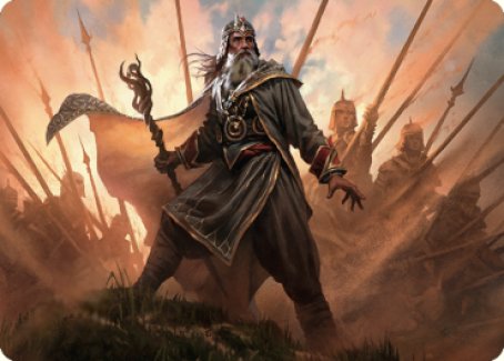 Hazezon, sculpteur de sable (carte artistique) [Série artistique Dominaria uni]