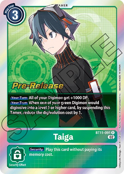 Taiga [BT11-091] [Promociones de prelanzamiento de Fase dimensional]