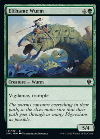 Wurm de Elfhame [Dominaria unida]
