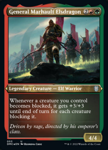 Générale Marhault Gueule-de-Dragon (gravée à l'acide) [Commander Dominaria Uni]