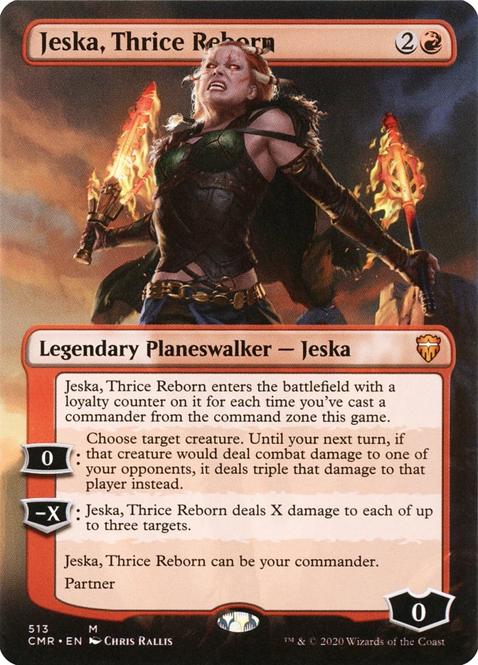 Jeska, Trois fois née (Sans bordure) [Légendes de Commander]