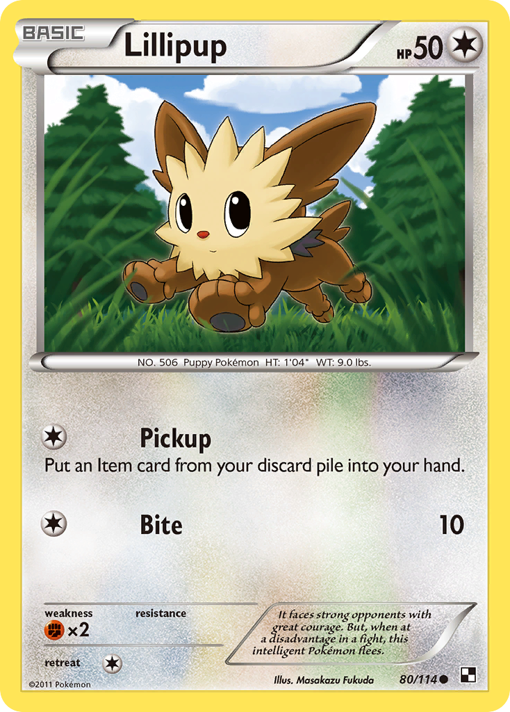 Ponchiot (80/114) [Noir & Blanc : Set de Base]