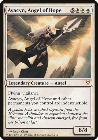 Avacyn, ange de l'espoir (Surdimensionnée) [Ouvrir le Sépulcre d'Hélvault]