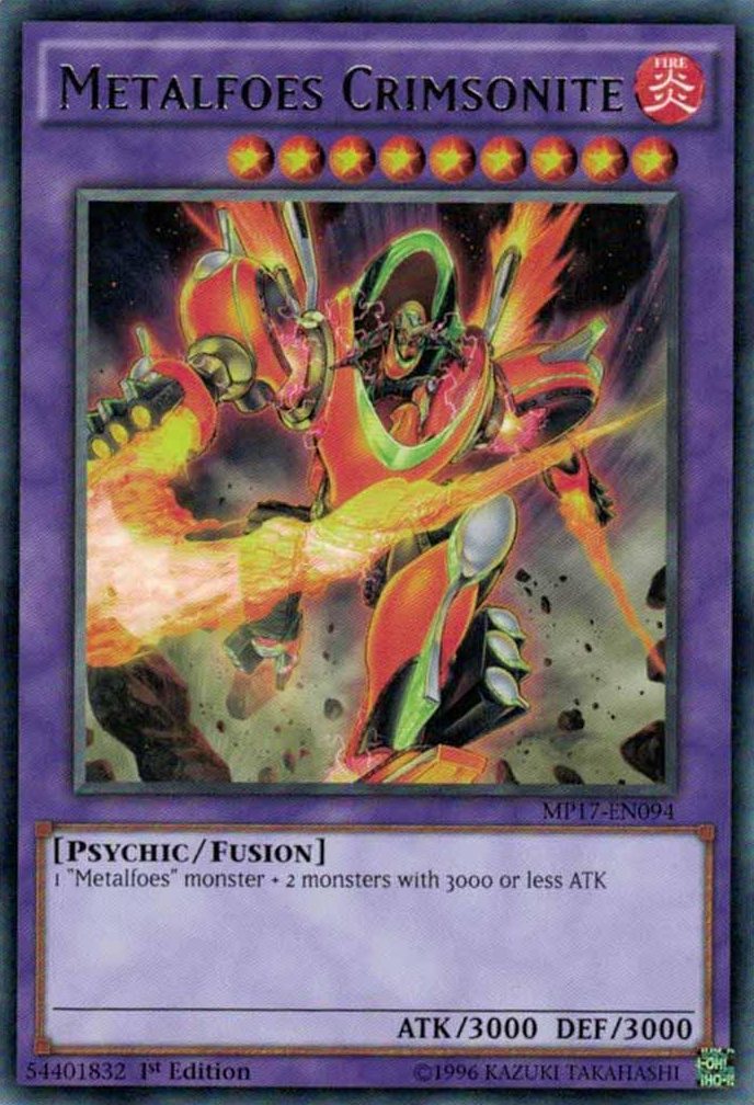 Crimsonite Métalphose [MP17-FR094] Rare