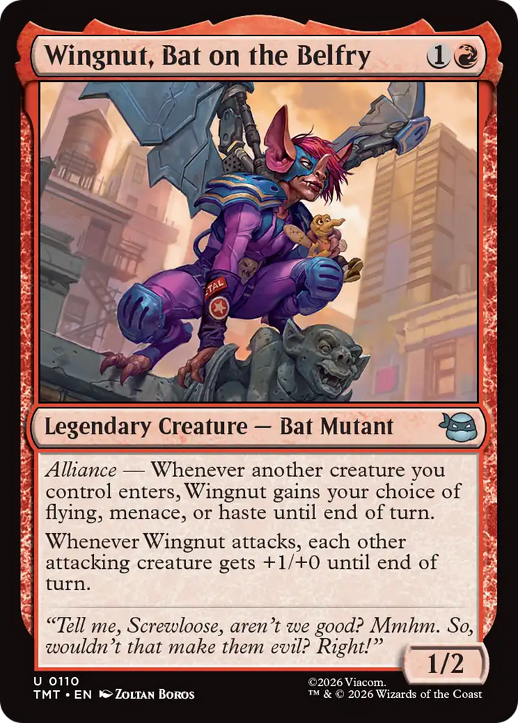 Wingnut, Bat on the Belfry [Las Tortugas Ninja]