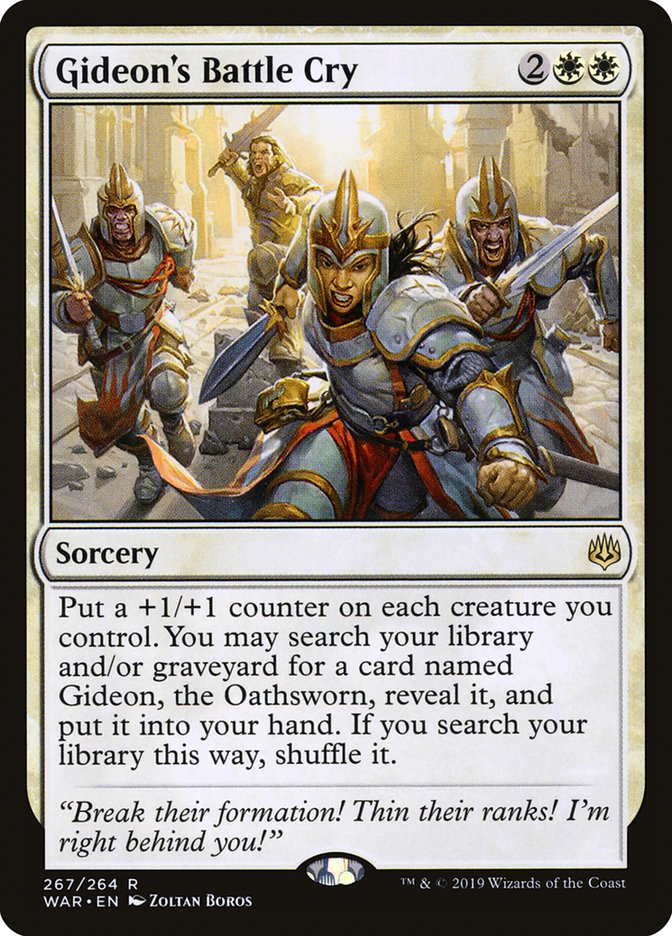 Le Cri de guerre de Gideon [La Guerre des Planeswalkers]