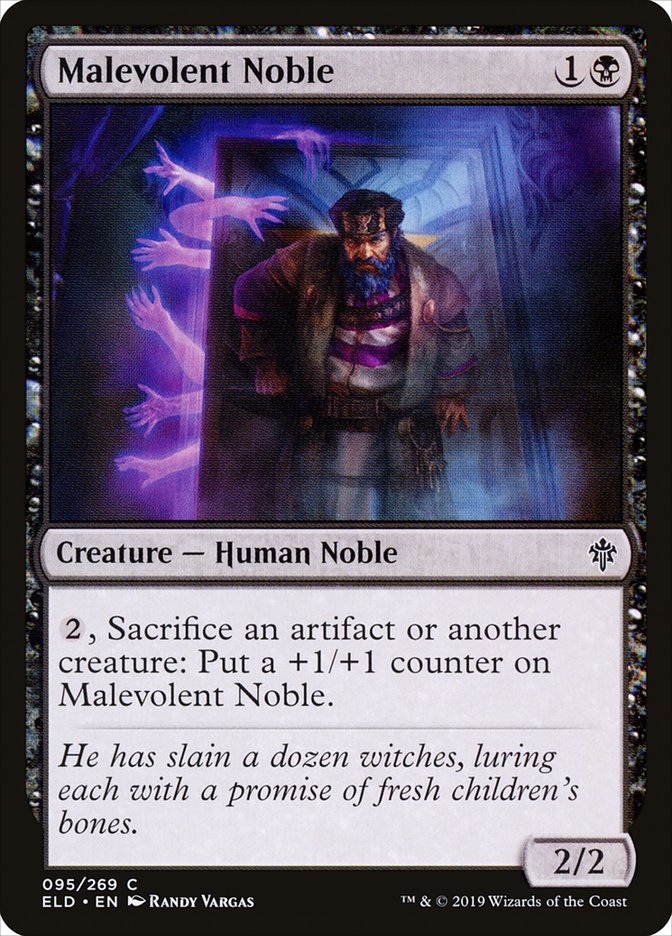 Noble malévolo [Trono de Eldraine]