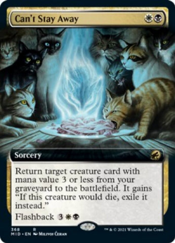 Impossible de rester à l'écart (Illustration étendue) [Innistrad : Chasse de minuit]