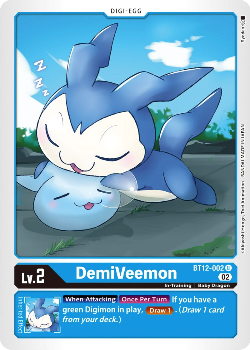 DemiVeemon [BT12-002] [A Través del Tiempo]