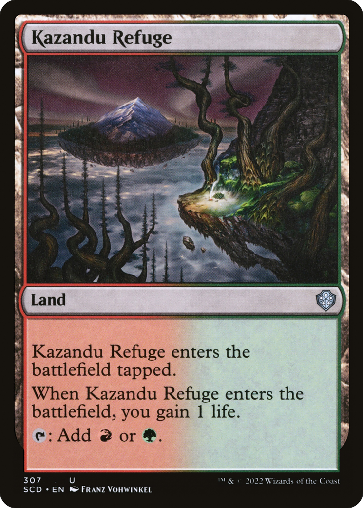 Refuge de Kazandu [Decks de commandant de départ]