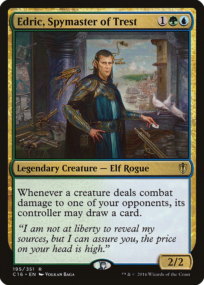 Edric, Maître Espion de Trest [Commander 2016]