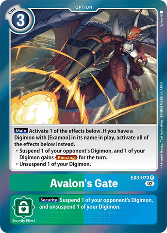 Puerta de Avalón [EX3-070] [Rugido Dracónico]