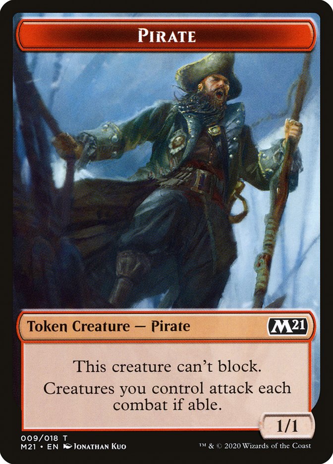 Jeton de pirate [Tokens de l'édition de base 2021]