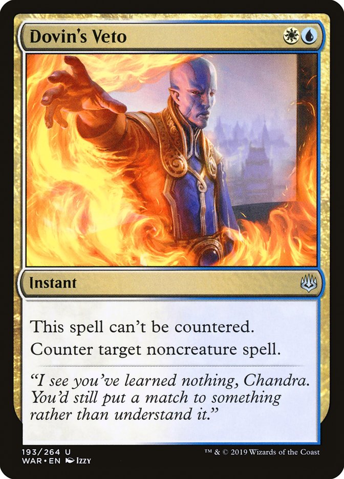 Contresept de Dovin [La Guerre des Planeswalkers]