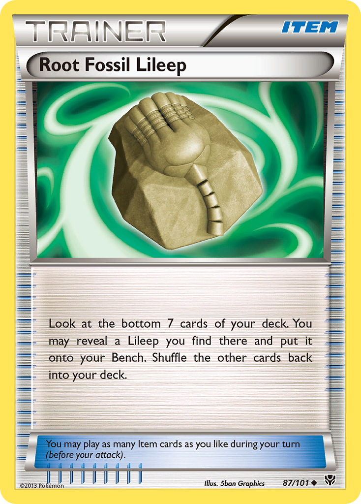 Fossile Racine Lilia (87/101) [Noir & Blanc : Explosion Plasma]
