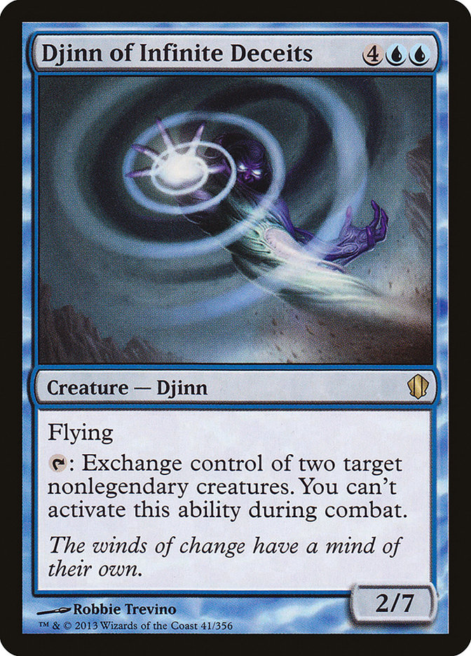 Djinn des tromperies infinies [Commander 2013]