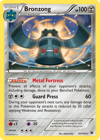 Bronzong (61/124) [XY: Vínculos Indestructibles]