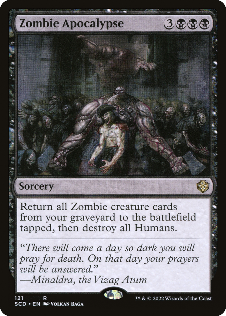Apocalypse Zombie [Decks de Commandant de démarrage]