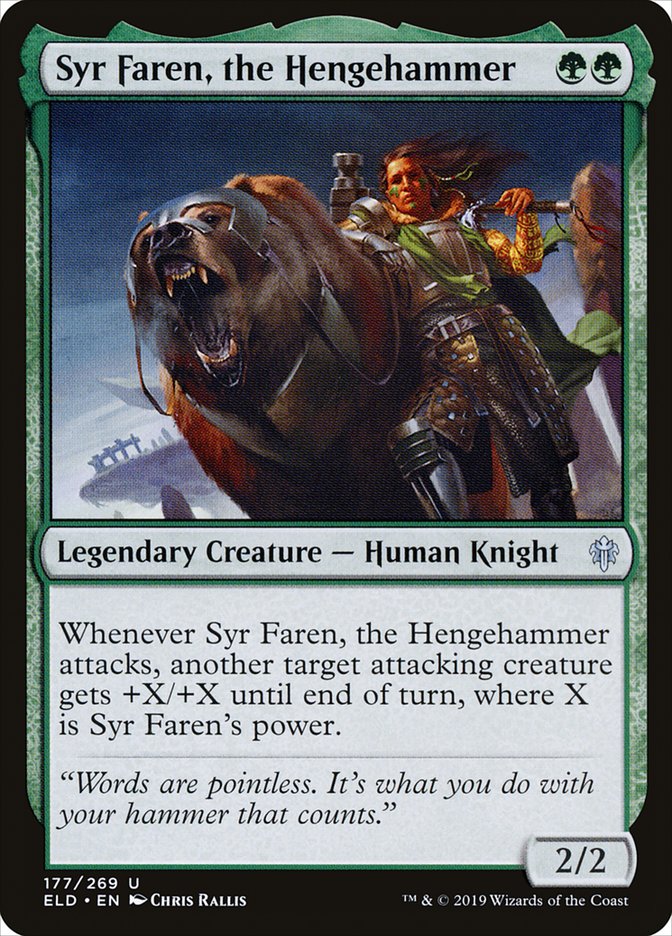Syr Faren, le Marteleur de haie [Le Trône d'Eldraine]