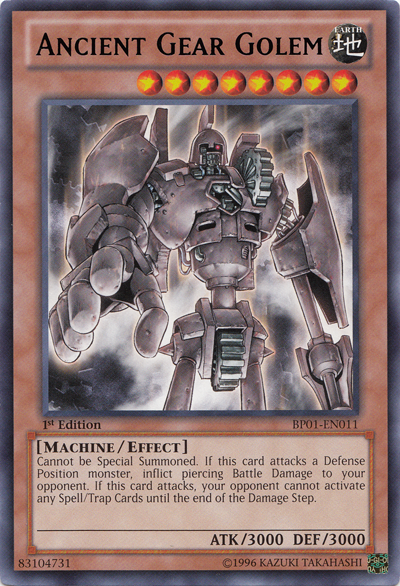 Golem de Engranajes Antiguos [BP01-SP011] Rara