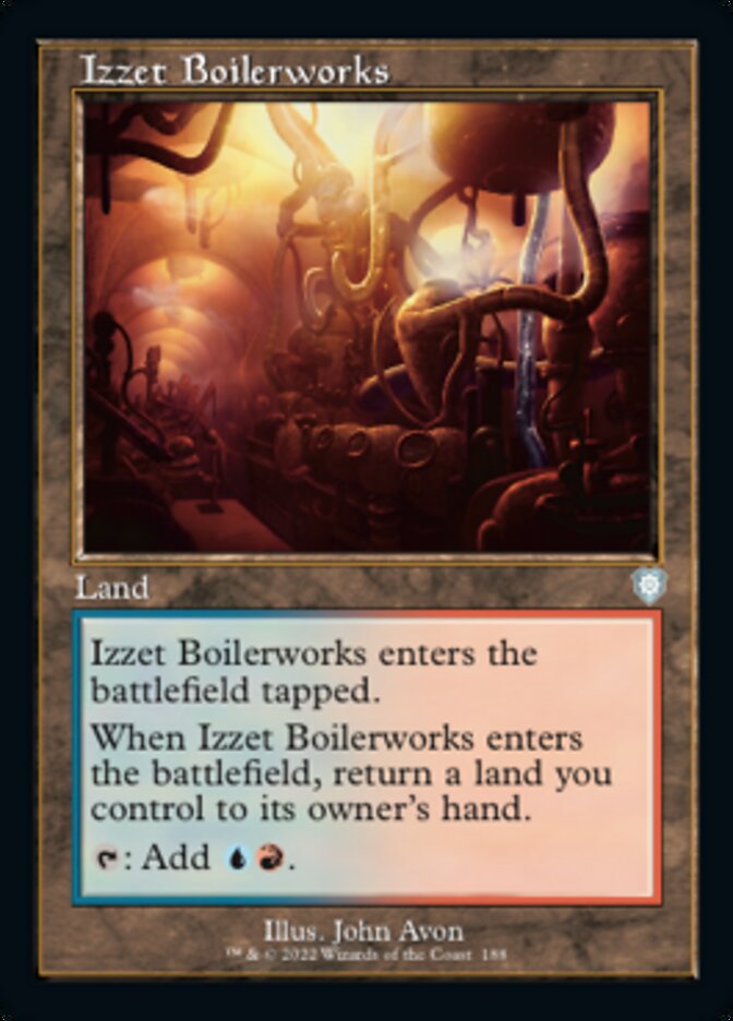 Usine de forge Izzet (Rétro) [Commandant La Guerre des frères]