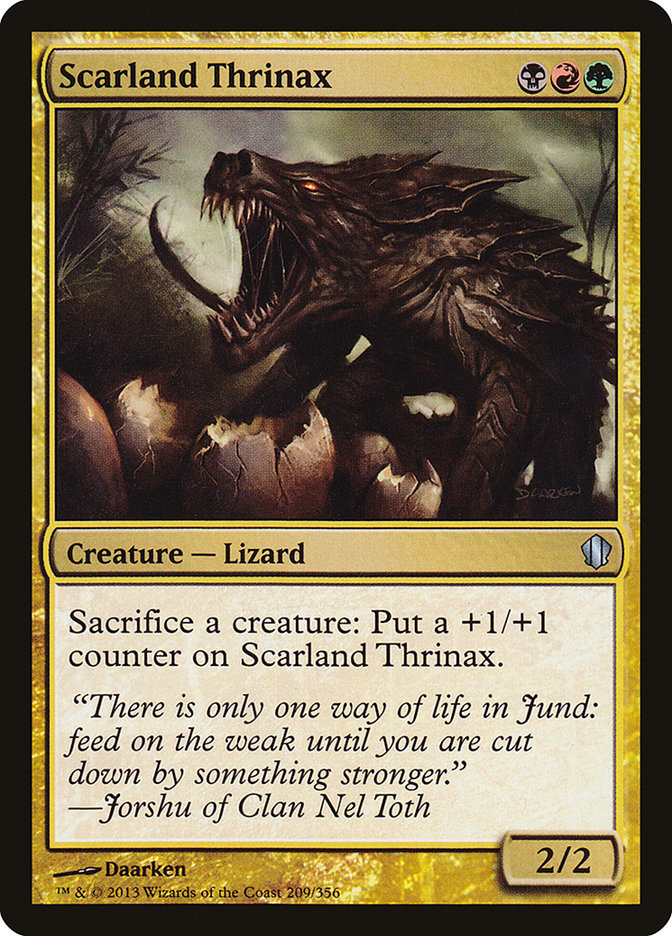 Thrinax de Scarland [Commander 2013]