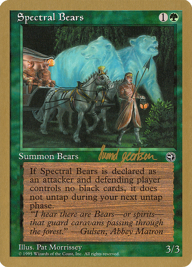 Ours spectraux (Svend Geertsen) [Decks des Championnats du Monde 1997]