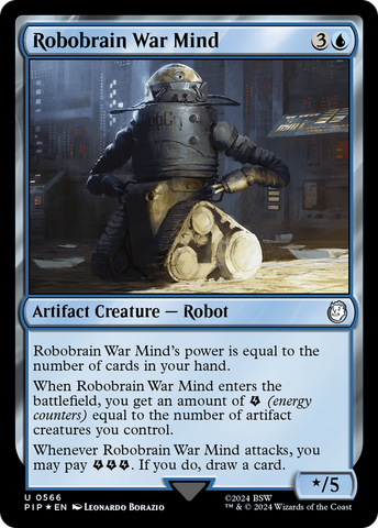 Mente de Guerra Robocérebro (Surge Foil) [Fallout]