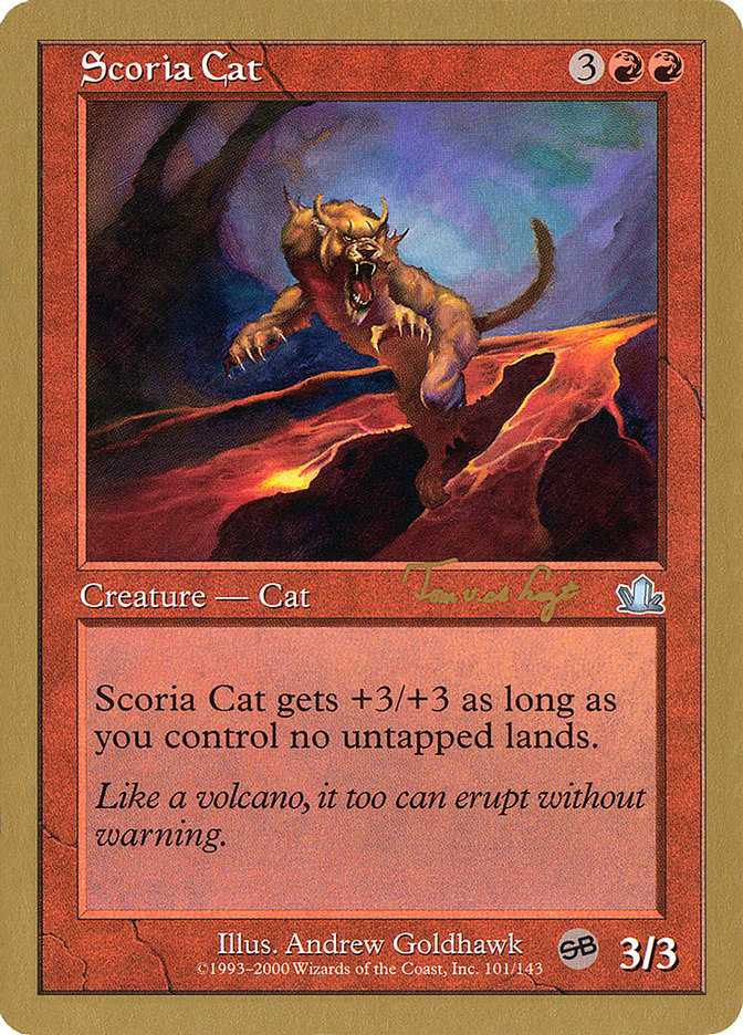 Scoria Chat (Tom van de Logt) (SB) [Decks des Championnats du Monde 2001]