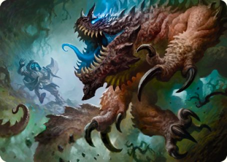 Carte d'art Basilic [Dungeons & Dragons : Aventures dans les Royaumes Oubliés - Série d'illustrations]