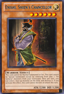 Enishi, Chancelier de Shien (Bleu) [DL12-FR009] Rare