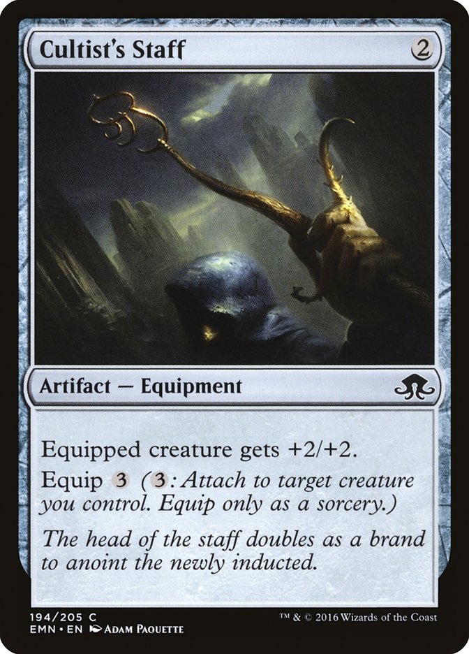Bâton de sectateur [Eldritch Moon]