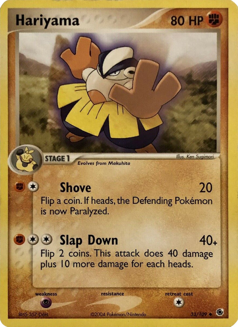 Hariyama (33/109) [EX : Arène des Combats]
