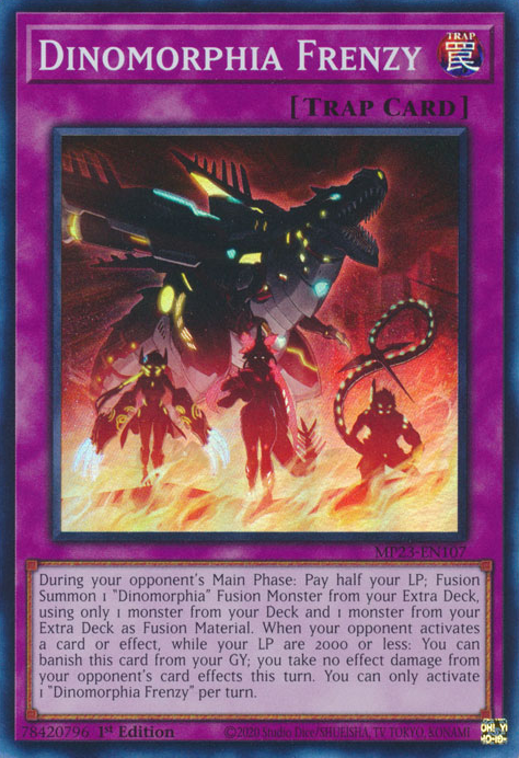 Frénésie Dinomorphe [MP23-EN107] Super Rare