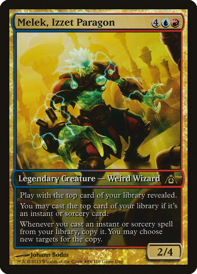 Melek, Parangon d'Izzet (Journée Jeux) [Promos du Labyrinthe du Dragon]