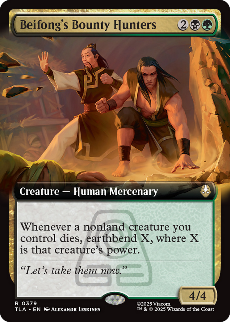 Cazarrecompensas de Beifong (Arte Extendido) [Avatar: La Leyenda de Aang]