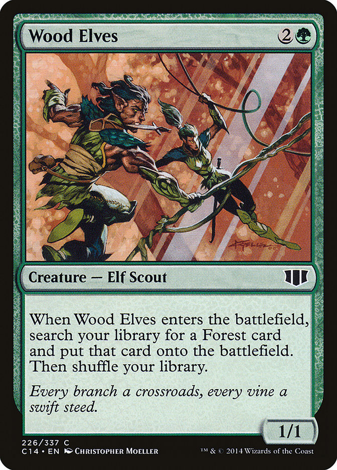 Elfos silvanos [Commander 2014]