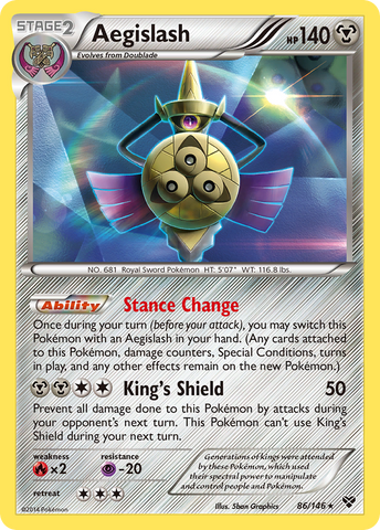 Aegislash (86/146) [XY: Set Básico]