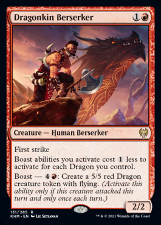 Berserker dracolin [Kaldheim]